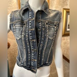 Denim vest